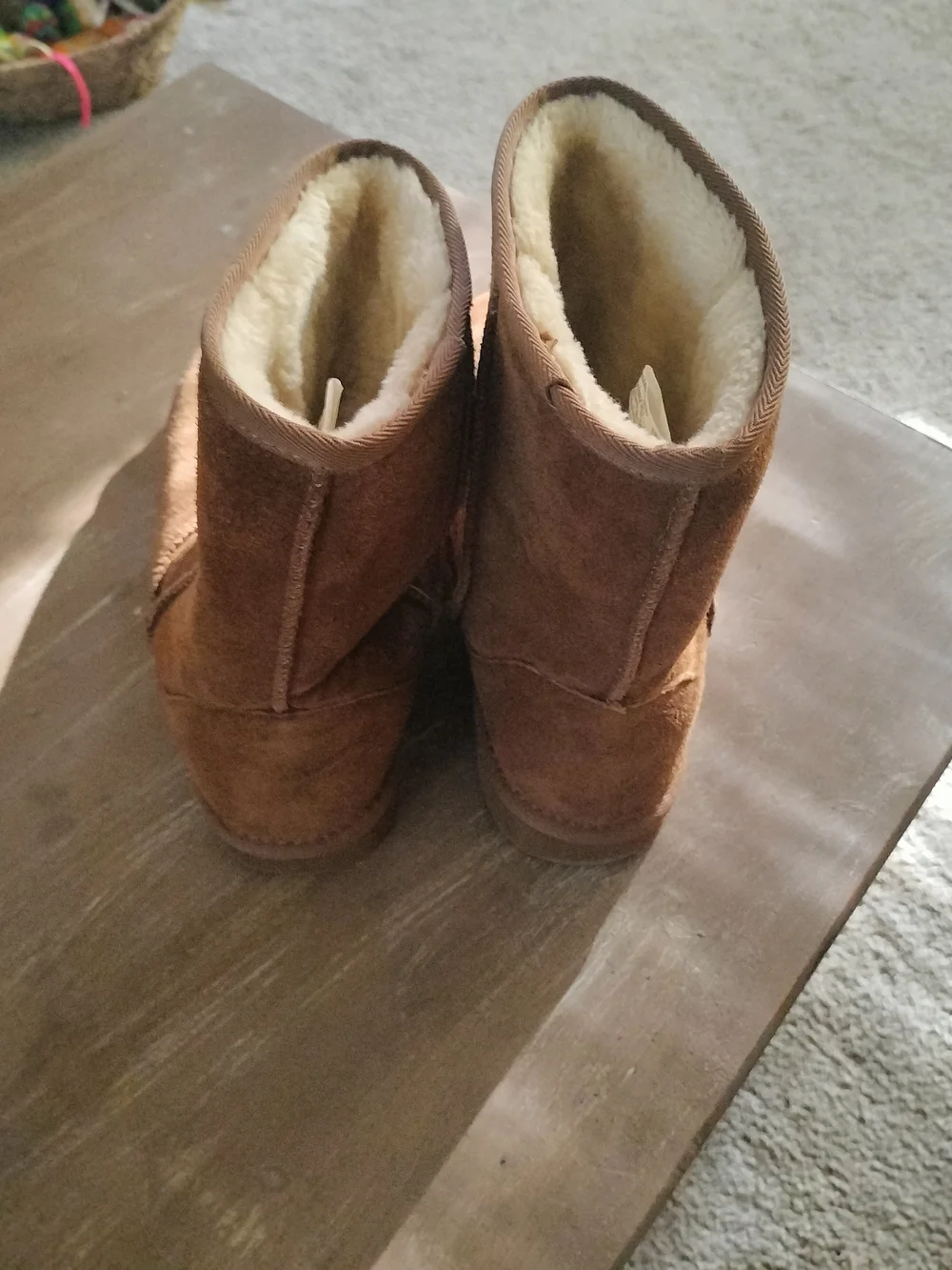 Women’s Cozy Brown Suede Winter Boots with Plush Lining